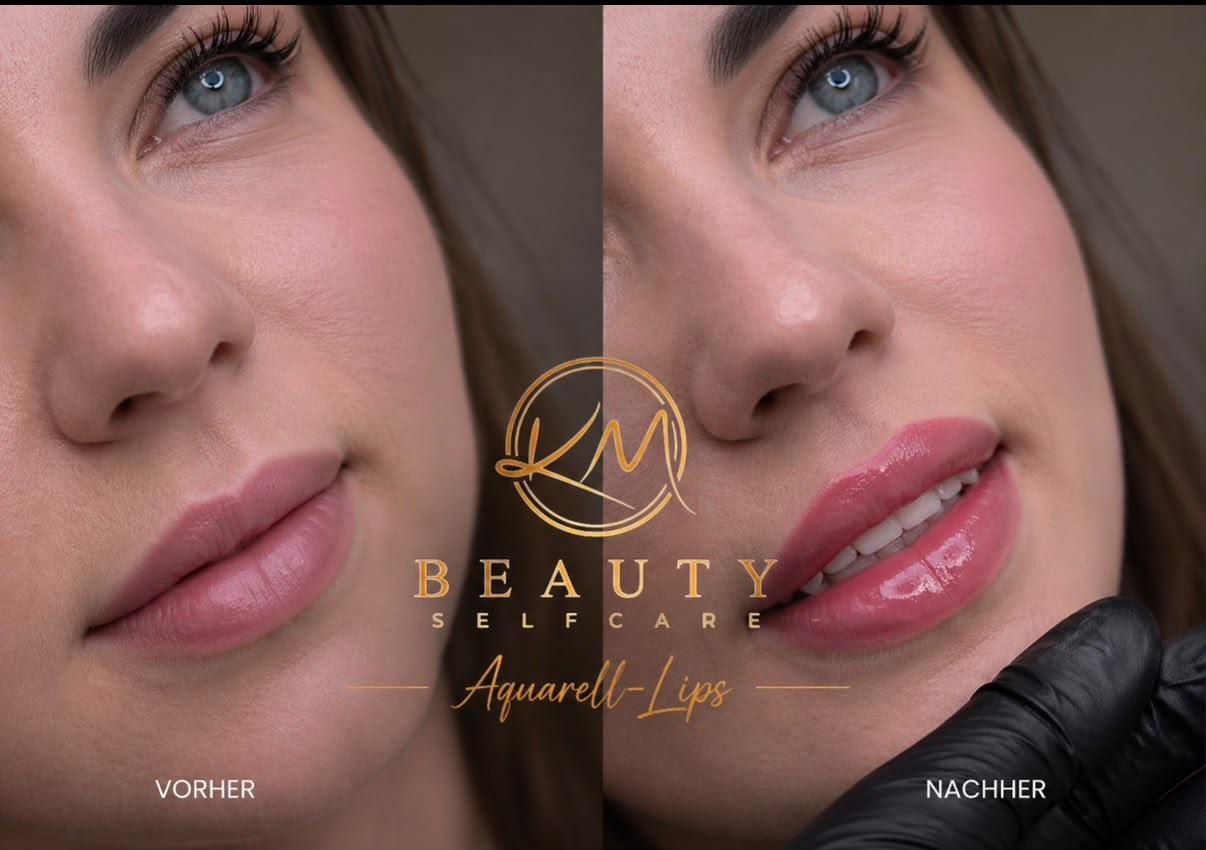 Aquarell Lips im Beauty-Studio Bremen