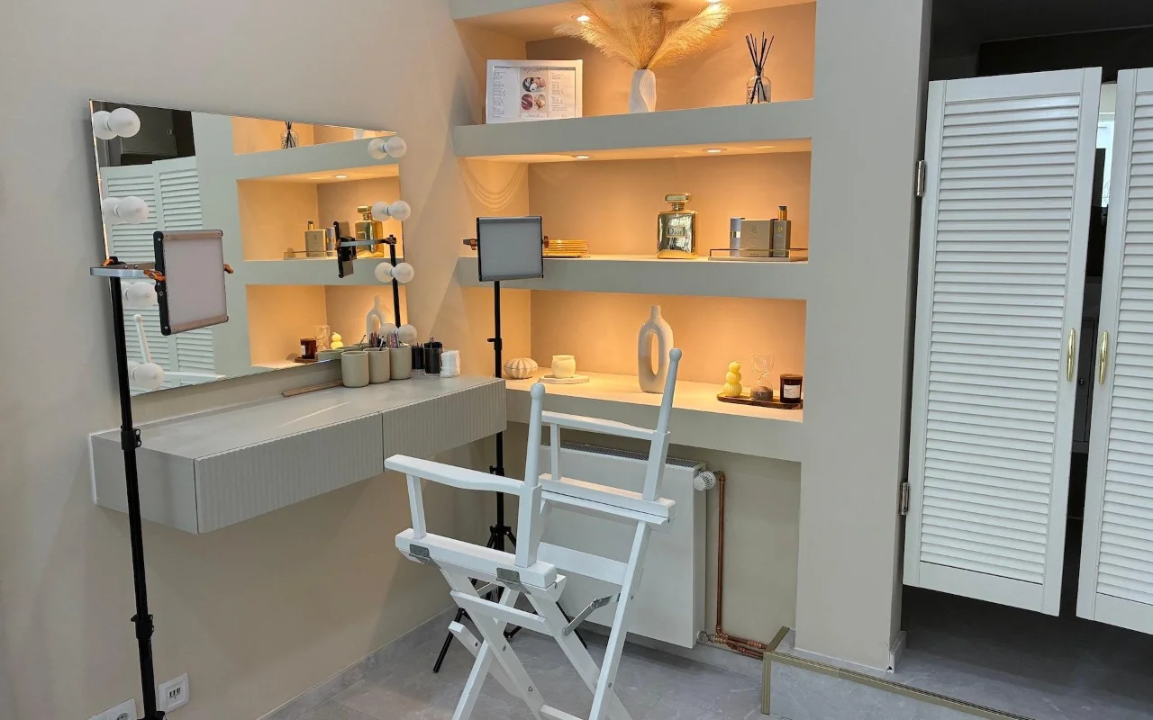 Eingerichteter Beauty-Bereich bei KM Beauty Selfcare Bremen